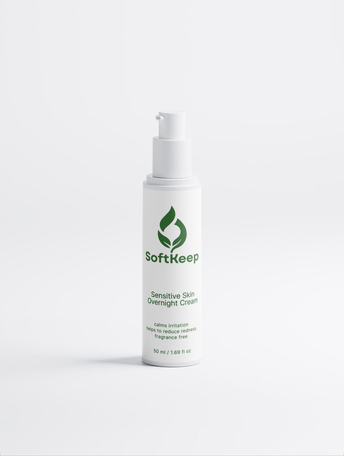 Sensitive Skin Overnight Cream, Fragrance Free