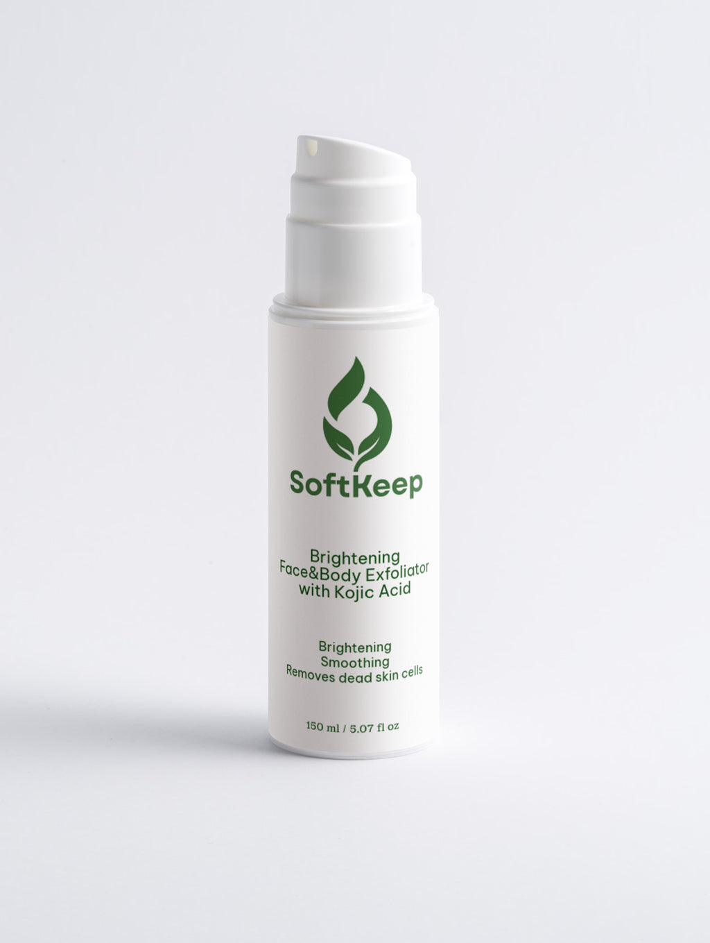 Brightening Face & Body Exfoliator with Kojic Acid
