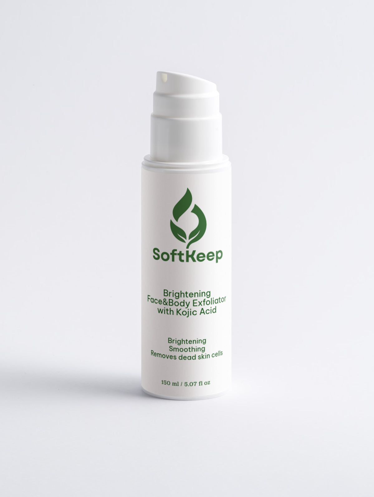 Brightening Face & Body Exfoliator with Kojic Acid